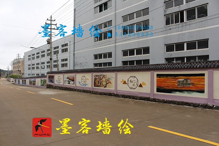 MK_QH087文化墻繪