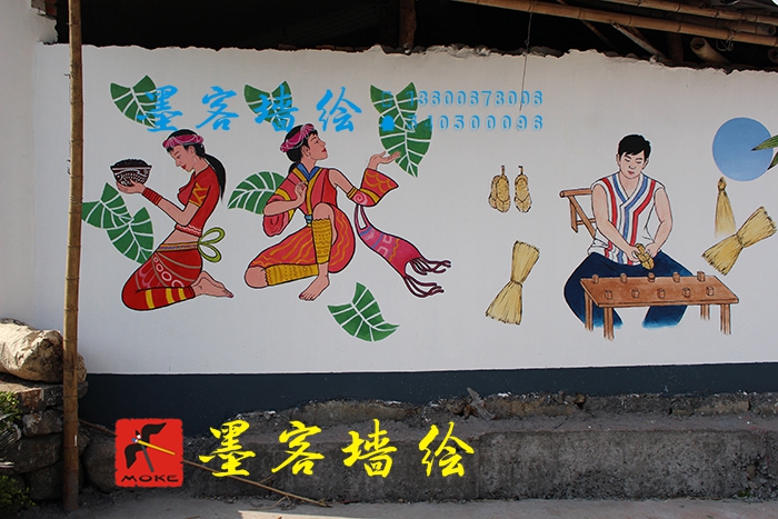 MK_QH041文化墻繪