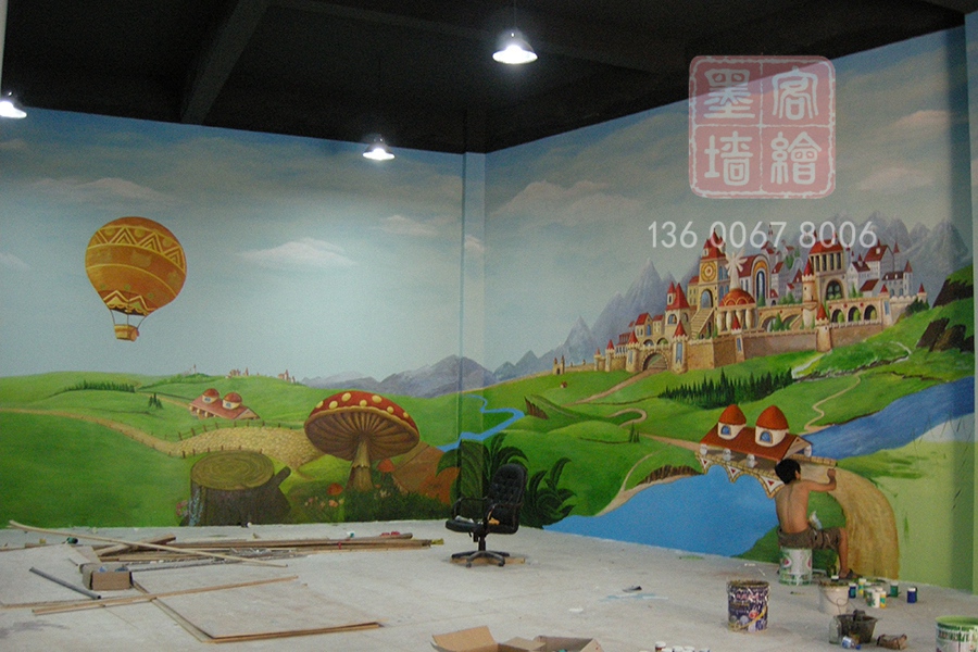 MK_QH186學(xué)校幼兒園墻繪